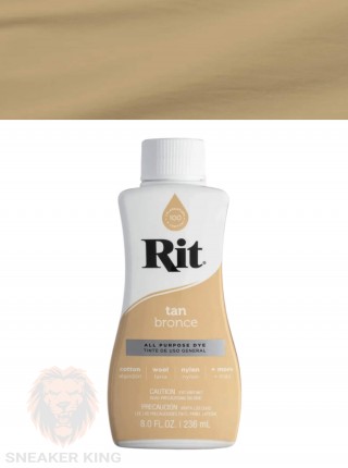 Барвник для натуральних тканин RIT All-Purpose Dye Tan (пісочний), 236 мл
